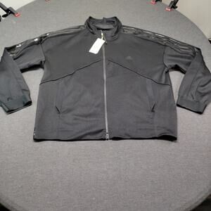 Adidas Men's L Tiro Training Jacket Black Full Zip Soccer Track Sweatshirt